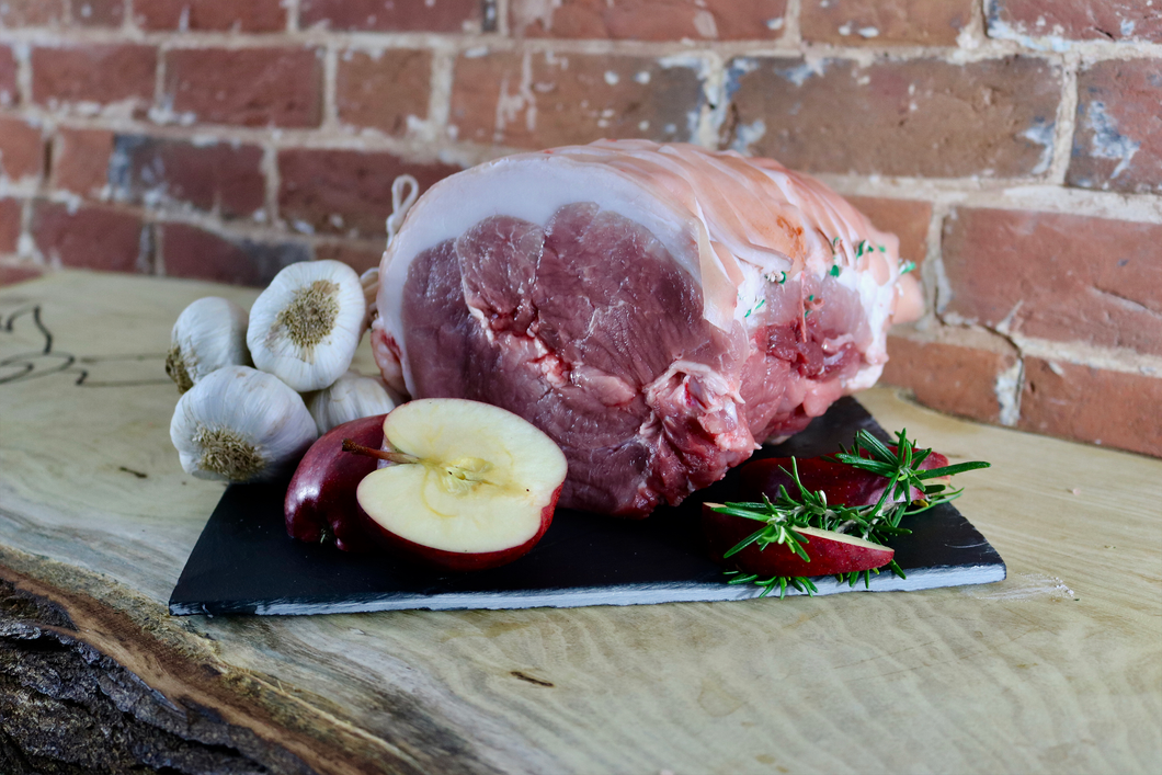 1.5kg Boneless Free Range Rare Breed pork Shoulder - Considerate Carnivore