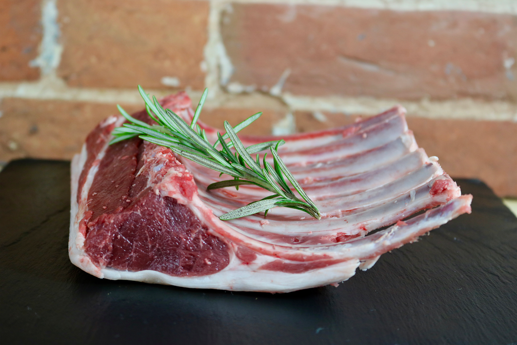 French trimmed rack of Considerate lamb - Considerate Carnivore